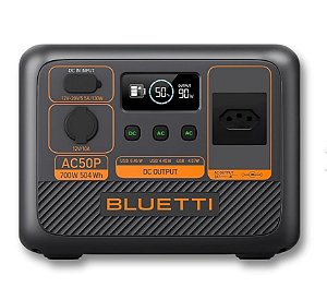 ESTAÇÃO DE ENERGIA BLUETTI AC50P | 700W 504Wh