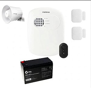 Kit Alarme Residencial Intelbrás ANM 24 NET + 02 Sensores magnéticos s/ fio