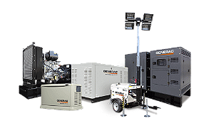 GENERAC Geradores de energia elétrica a Gás/Diesel