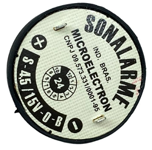 Sonalarme Buzzer S-4,5 /15v-0-b Microelectron