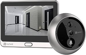 Campainha Olho Mágico Dp2c Wi-fi Com Video Porteiro EZVIZ