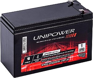 BATERIA ESTACIONÁRIA 12V 9AH UNIPOWER