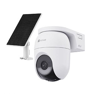 Câmera Ezviz Cb8 Lite Wi-fi 2k Pan Tilt Painel Solar 5W