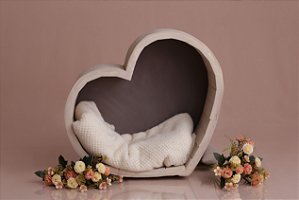 Tina Coração Newborn 16 cm