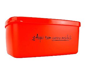 Tupperware Jeitosinho Aqui tem Carne Moida - 400ml