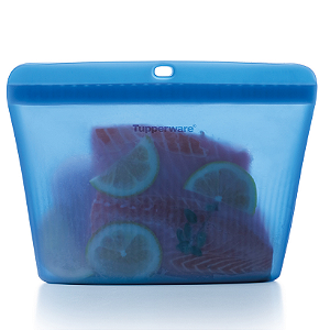 Tupperware Bolsa de Silicone Ultimate Azul G - 1,7 Litros