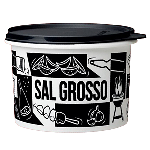 Tupperware Caixa Sal Grosso Pop Box - 1Kg