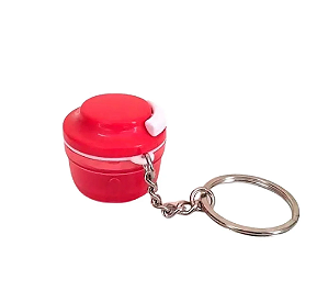 Tupperware Chaveiro Turbo Chef Vermelho