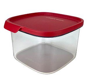 Tupperware Ultra Clear Quadrado - 1,7 Litros