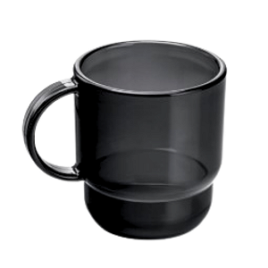 Tupperware Caneca Fumê Policarbonato - 265ml