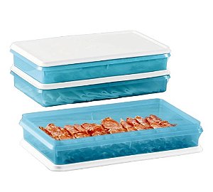 Tupperware Refri Box Azul - 1,5 Litros