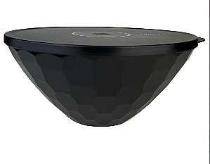 Tupperware Tigela Prisma Preta 2 Litros
