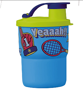 Copo Colors com Bico Hora do Jogo 225ml