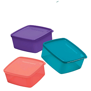 Tupperware Kit Jeitosinho 400 ml - 3 peças