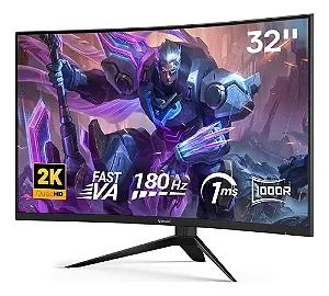 MONITOR CURVO REDRAGON HROTHGAR 31,5 POL 180HZ