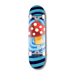 Skate Montado Maple Flip Skateboards 8.0 Pop Shroom Blue