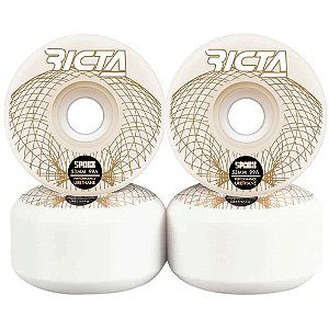 Rodas Ricta Skateboard 53mm Wireframe Dureza 99A ( jogo 4 rodas )