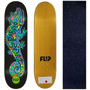 Shape Maple Flip Skateboards Lucas Rabelo 8.125 + Lixa Jessup Importada