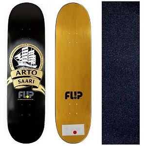 Shape Maple Flip Skateboards Arto Saari 8.125 + Lixa Jessup Importada