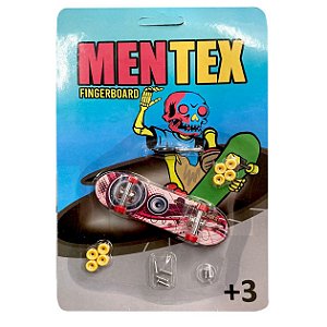 Fingerboards Mini Skate Mentex (Skate de Dedo) Three Sound