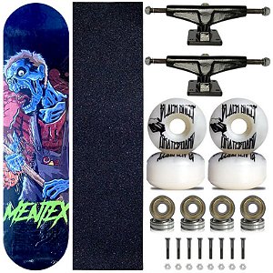 Skate Montado Shape 8.0 Mentex Zumbis - Virtual Skate Shop | A
