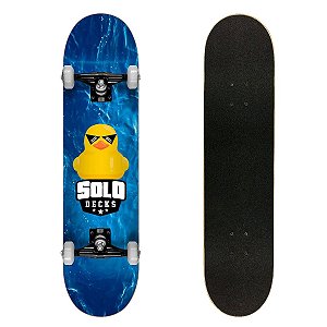 Skate Montado Solo Decks Semi Profissional Duck