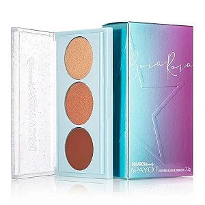 Paleta Trio Contorno/Blush/Iluminador - Boca Rosa ed.limitada