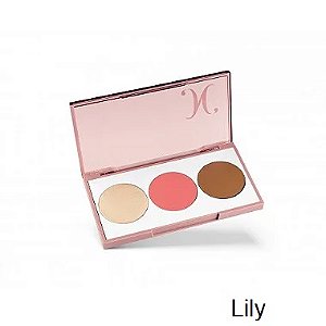 Paleta Blush/Iluminador/Contorno Natural Face - Nathalia Capelo