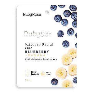 Máscara Facial Blueberry + Banana - Ruby Rose