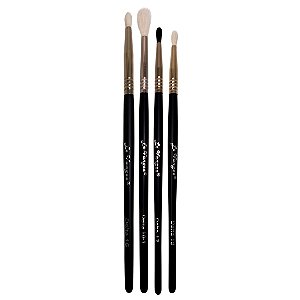 Kit com 4 pinceis de esfumar Delta - Le Vangee