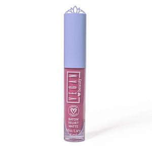Batom Velvet Matte Violeta - Miss Lary