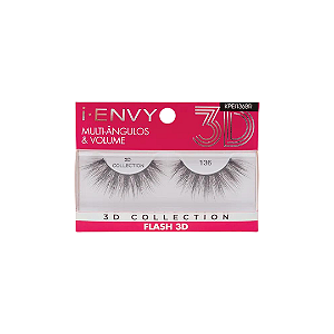 Cílios Postiços 3D Collection i-Envy Flash 136 - Ruby Kisses