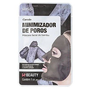 Máscara Facial de Bambu Carvão - Kiss New York
