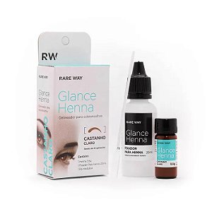 Glance Henna - Rare Way Castanho Claro