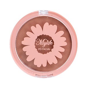 Pó Facial Compacto Mylife - Cor 4