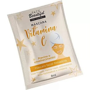 Máscara facial firmadora com vitamina C - Face Beautiful