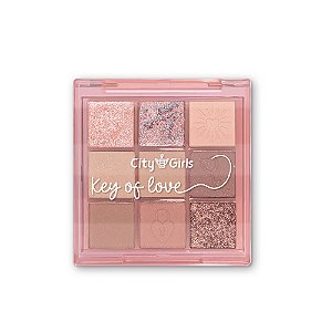 Paleta de Sombras Key Of Love A - City Girls