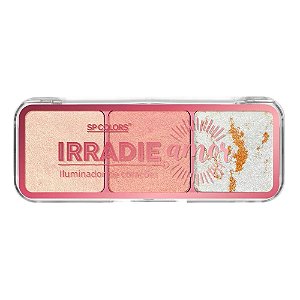 Paleta de Iluminadores Irradie Amor A - SP Colors