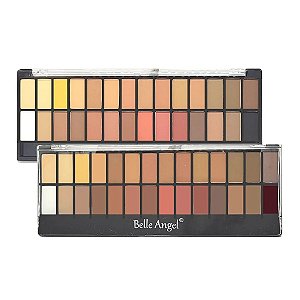 Paleta de Sombras   28 Cores - Belle Angel