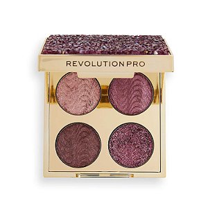 Paleta de Sombras Pro Crystal Shadow Quad Pink Topaz - Revolution