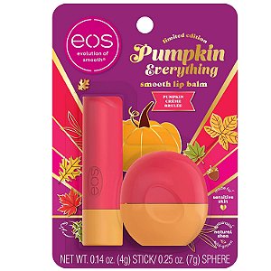 Eos 100% Natural & Organic Lip Balm Pumpkin Everything - EDIÇÃO LIMITADA