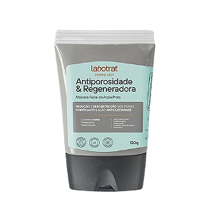 Máscara Facial de Argila Preta Antiporosidade & Regeneradora - Labotrat