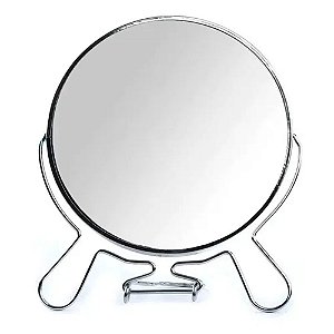 Espelho de Mesa 11,5cm em Metal - Interponte