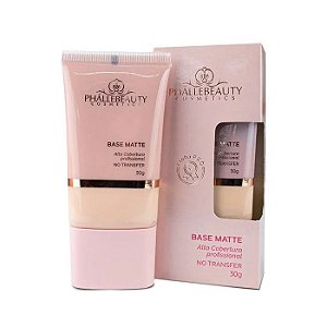 Base Matte Alta Cobertura – Phallebeauty