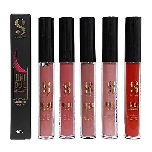 Batom Líquido Matte Unique - S Beauty