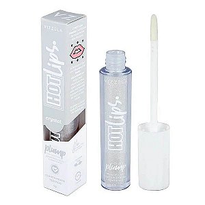 Gloss Efeito Plump Hot Lips Crystal - Vizzela