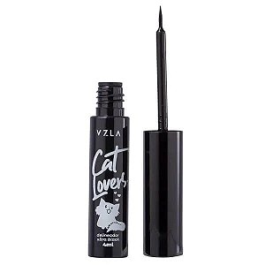 Delineador Líquido Preto Cat Lovers - Vizzela