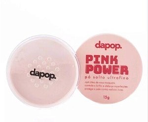 Pó Solto Ultrafino Rosa Mosqueta Pink Power - Dapop