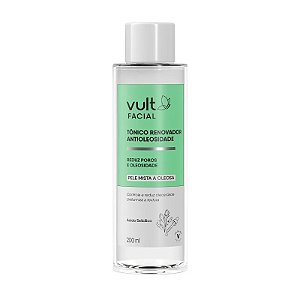 Tônico Renovador Facial Antioleosidade - Vult