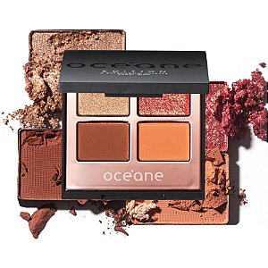 Paleta de Sombras 4 Eyeshadow Palette Power Glow - Océane Edition